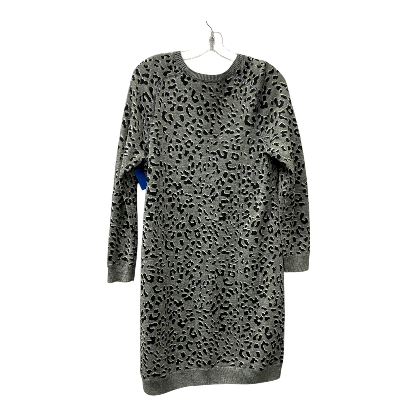 Dress Sweater By Loft In Animal Print, Size:Lp