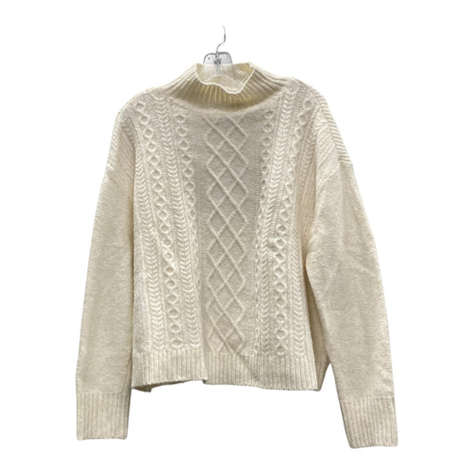 Sweater By Loft In Ivory, Size:Xs