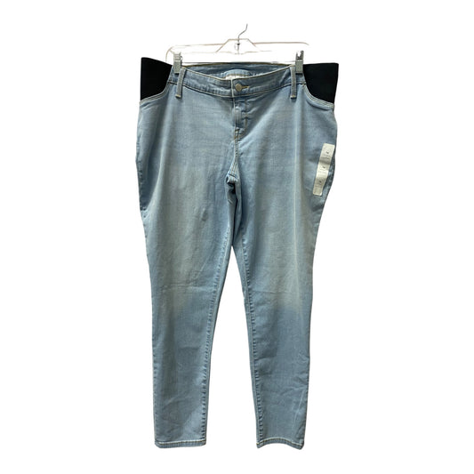 Mat Jeans By Isabel Maternity In Blue, Size:L