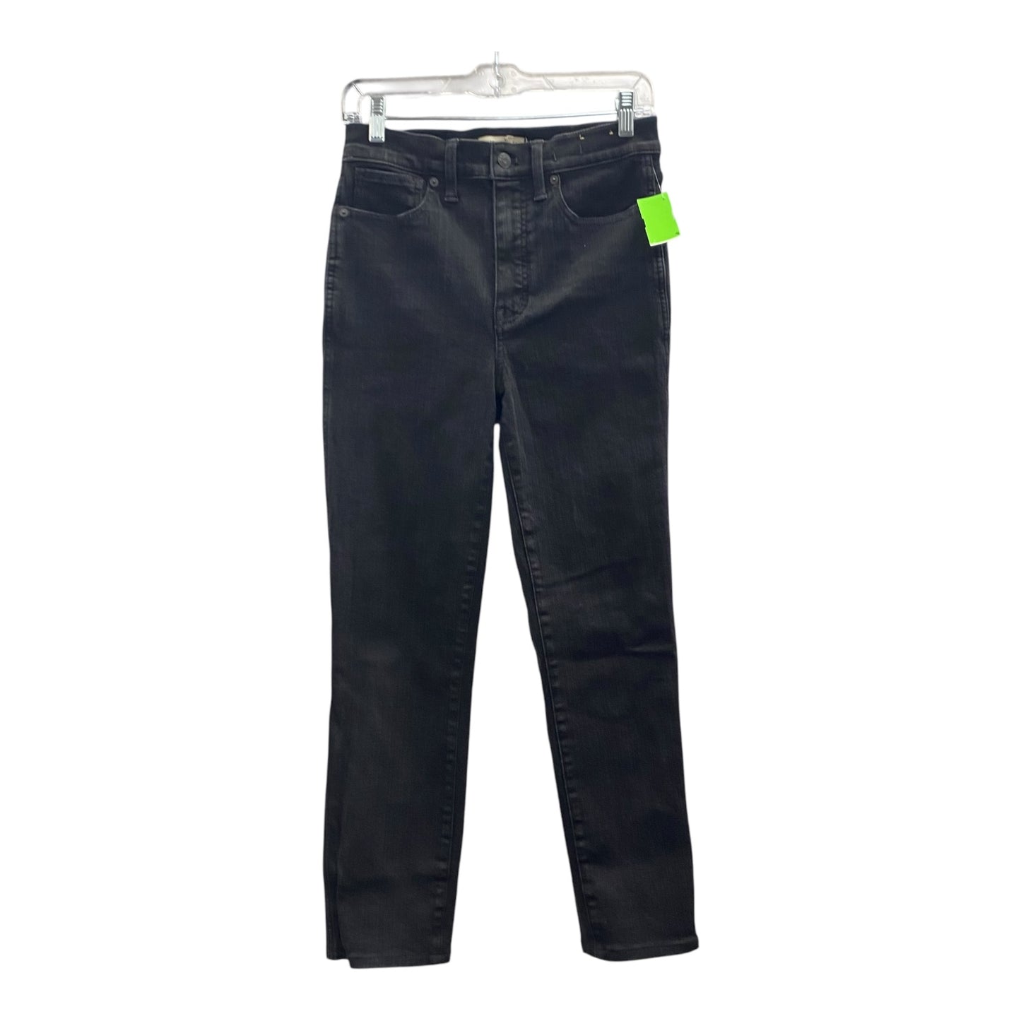 Jeans Straight By Madewell In Black Denim, Size:6