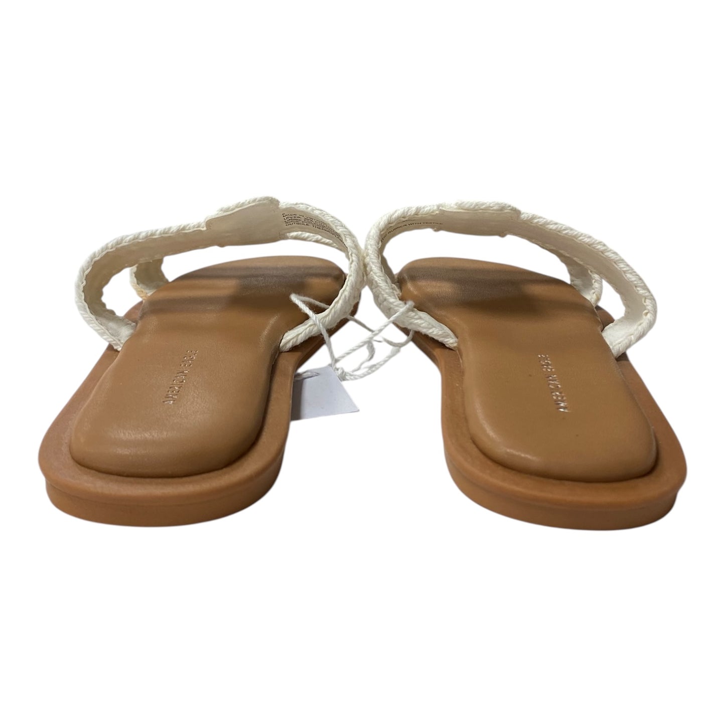 Sandals Flats By American Eagle In White, Size:8