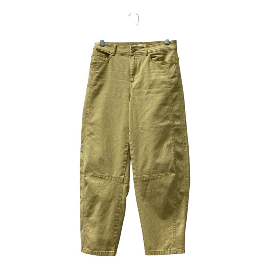 Pants Cropped By Loft In Tan, Size:2P