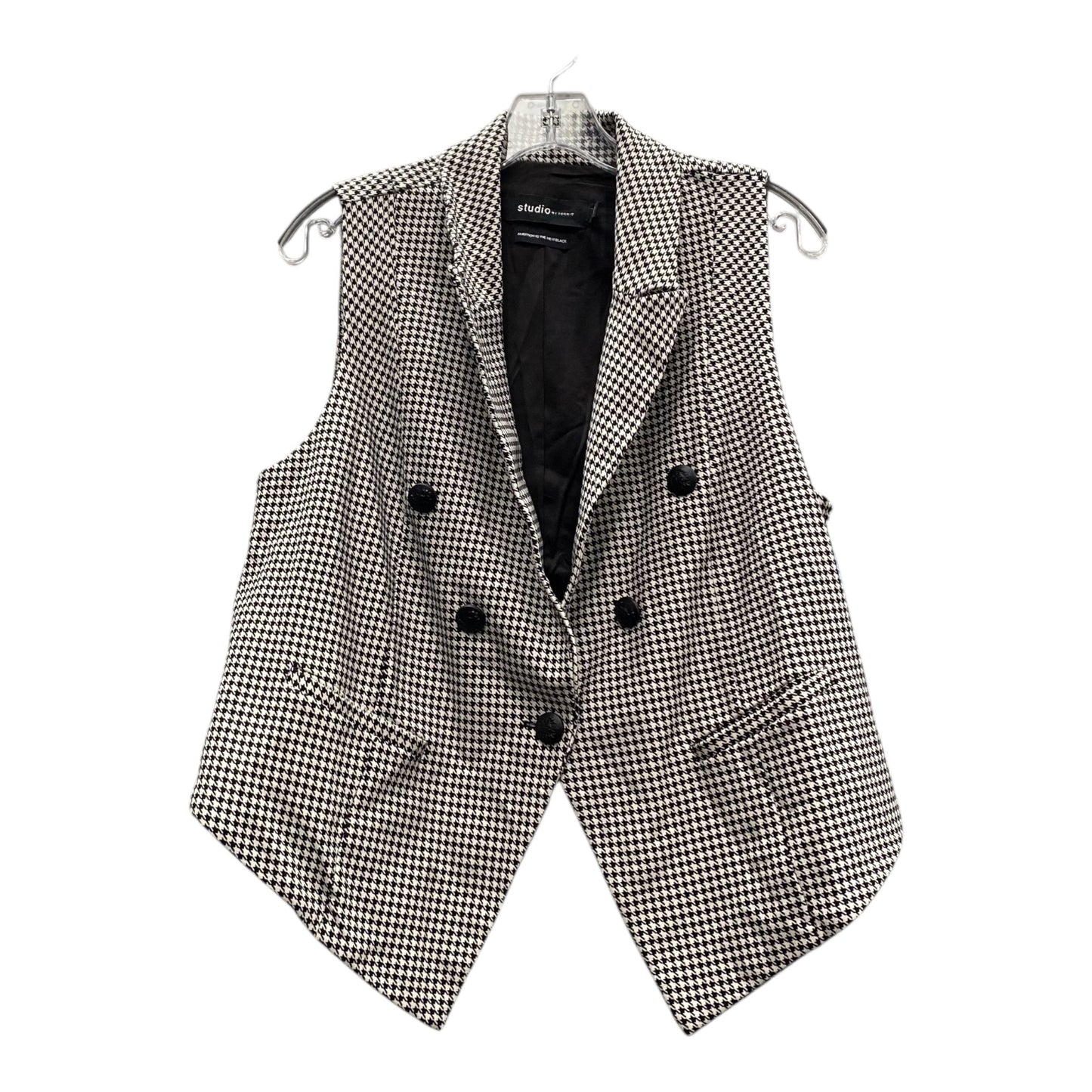 Vest Other By Torrid In Black & White, Size:1X