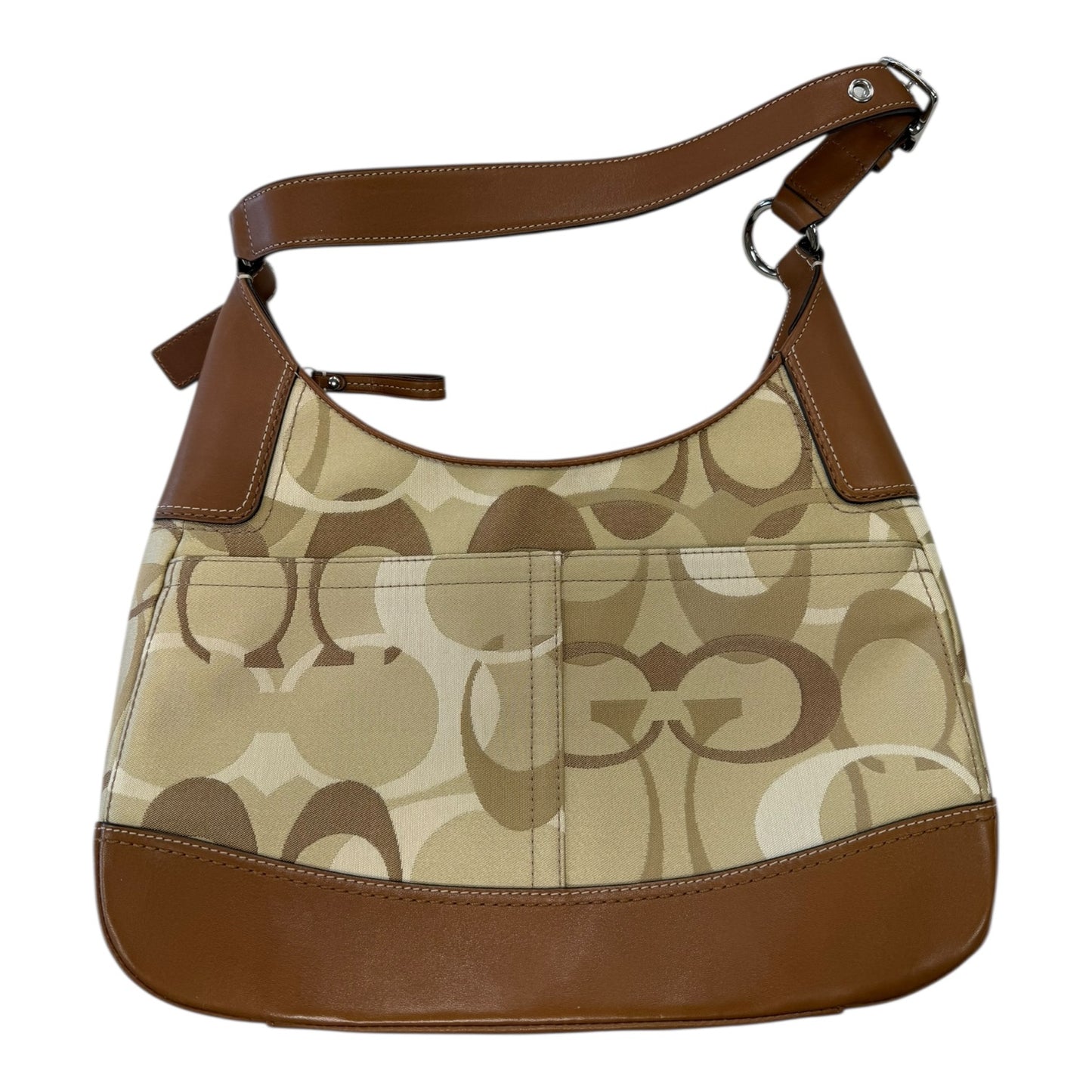 Handbag Designer By Coach In Brown, Size:Medium