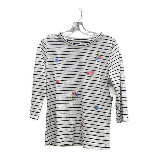 Top Ls By Basic Editions In White, Size:S