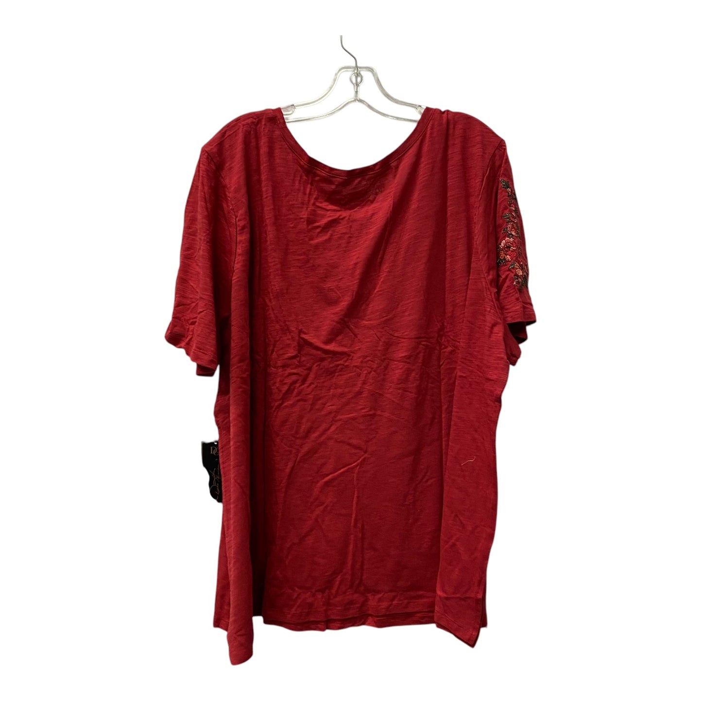 Top Ss By Diane Gilman In Red, Size:3X