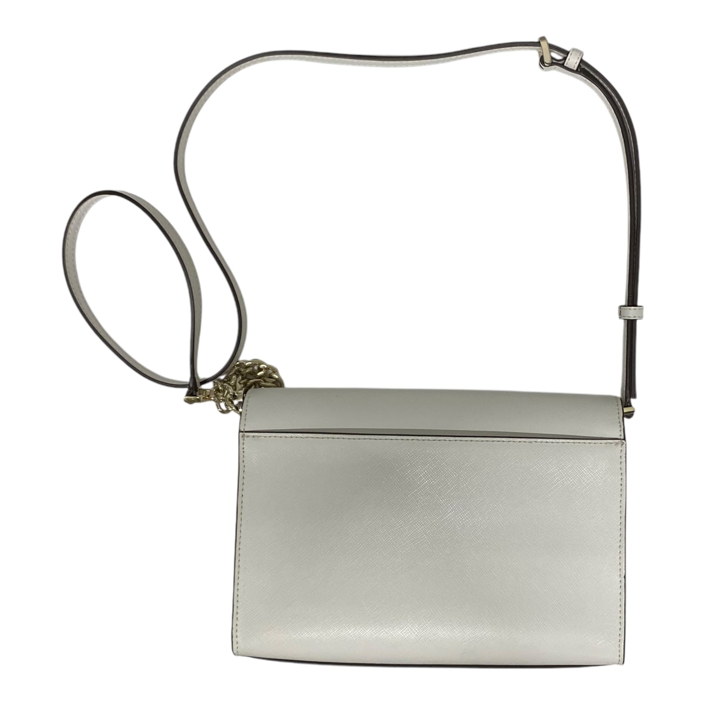 Crossbody Designer By Kate Spade In White, Size:Medium