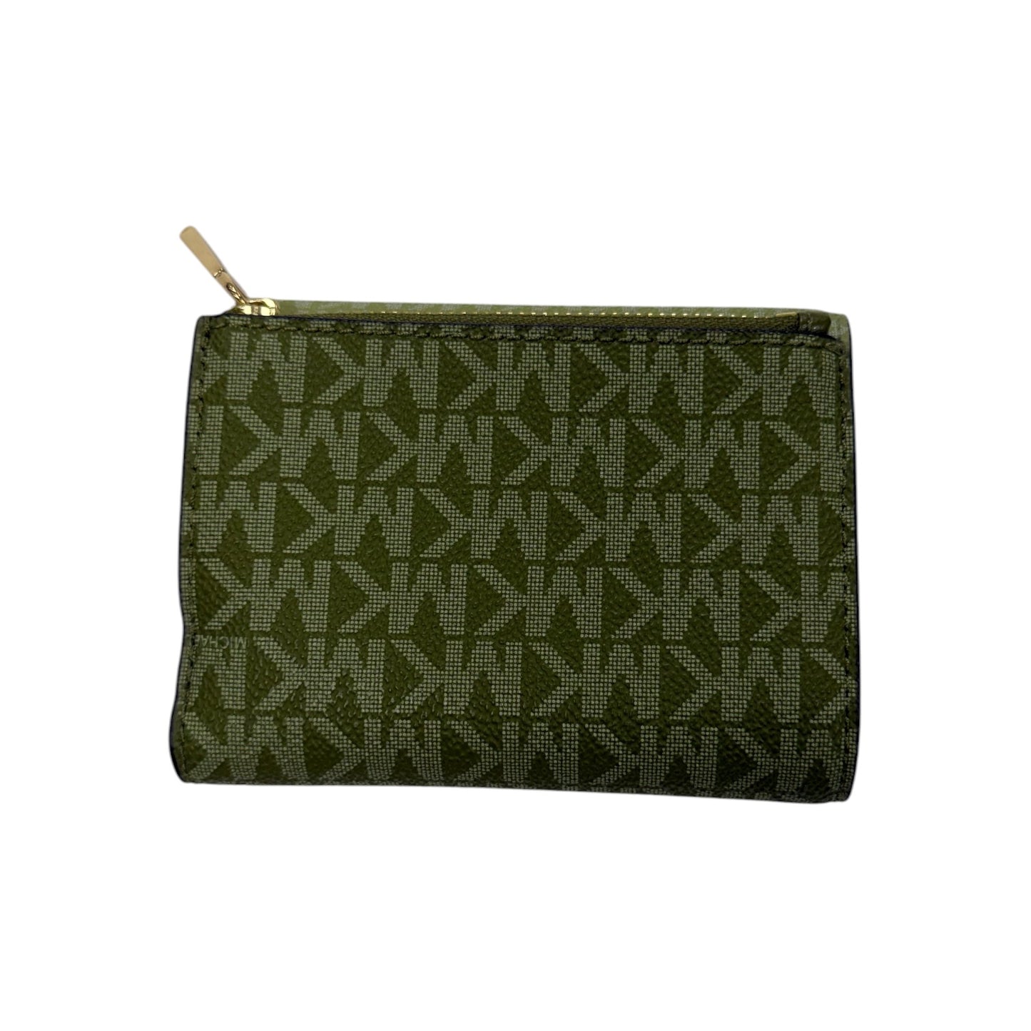 Wallet Designer By Michael Kors In Green, Size:Medium