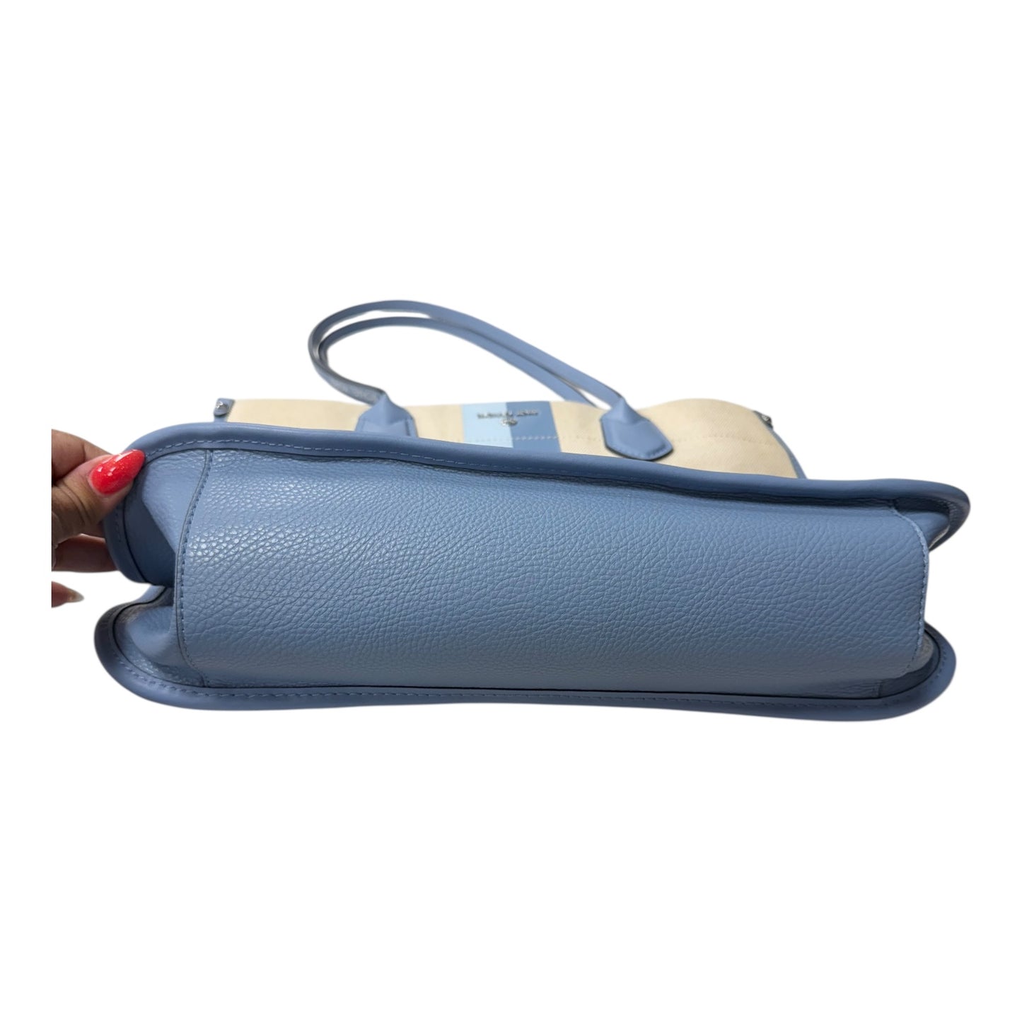 Tote Designer By Michael Kors In Blue, Size:Medium