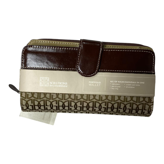 Wallet By Giani Bernini In Brown & Tan, Size:Medium