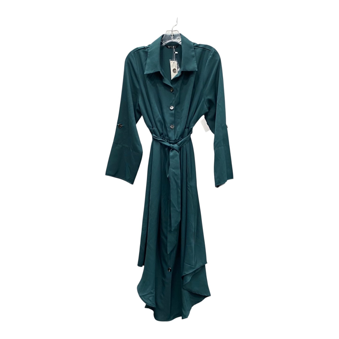 Dress Casual Maxi By Bloomchic In Green, Size:L