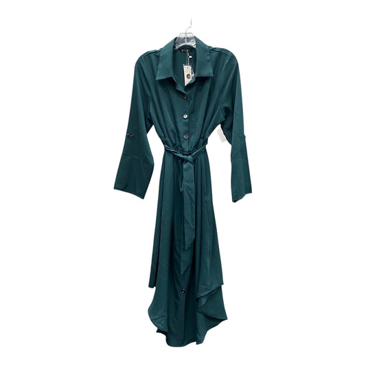 Dress Casual Maxi By Bloomchic In Green, Size:L