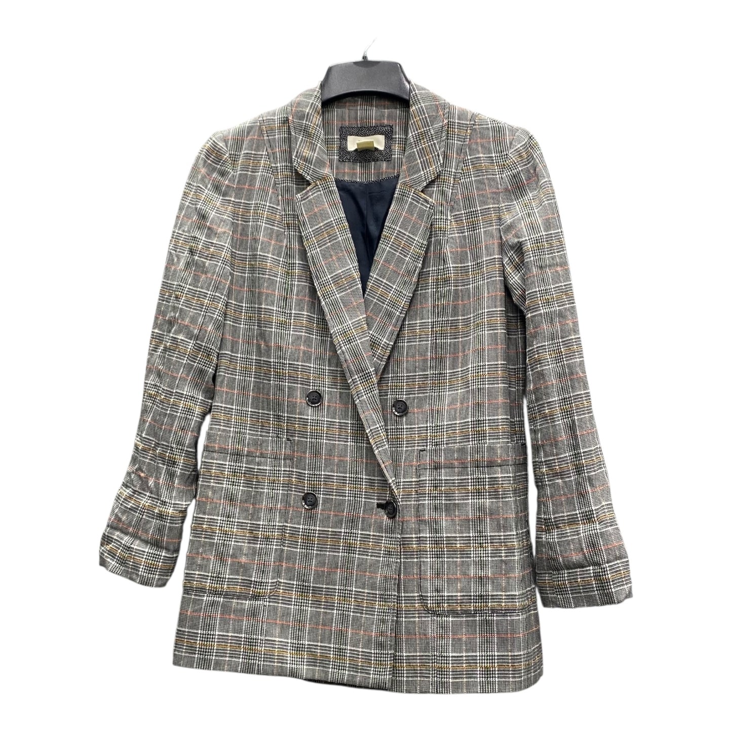 Blazer By Maeve In Grey, Size:Xs