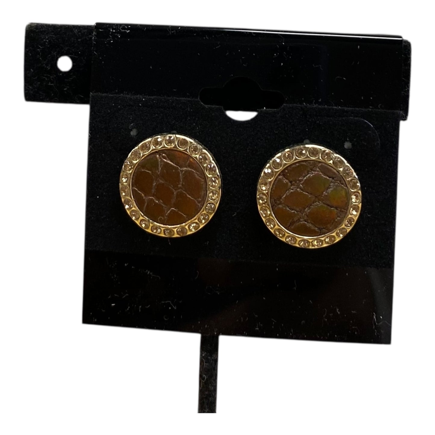 Earrings Designer By Brahmin In Gold