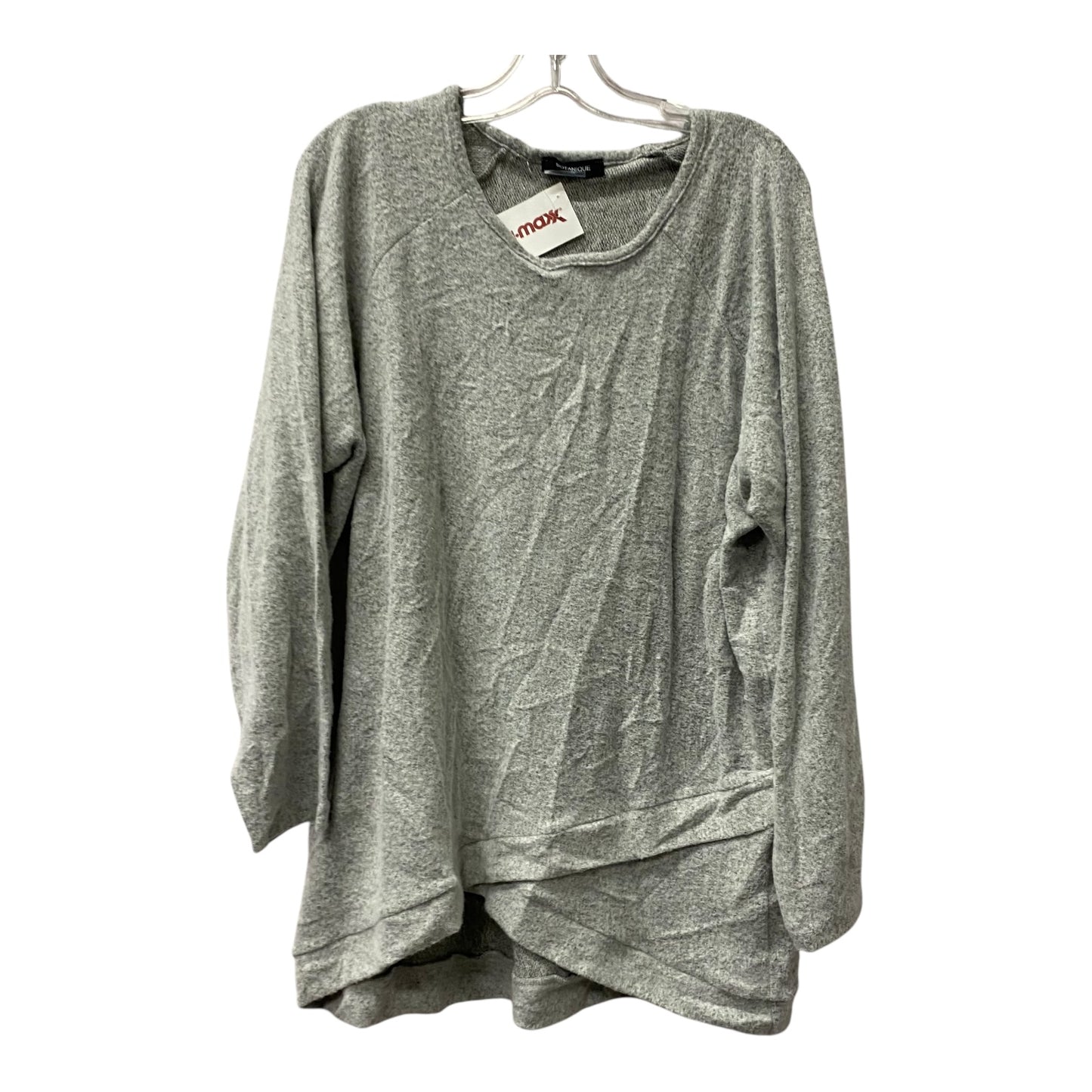 Top Ls By Boutique + In Grey, Size:1X