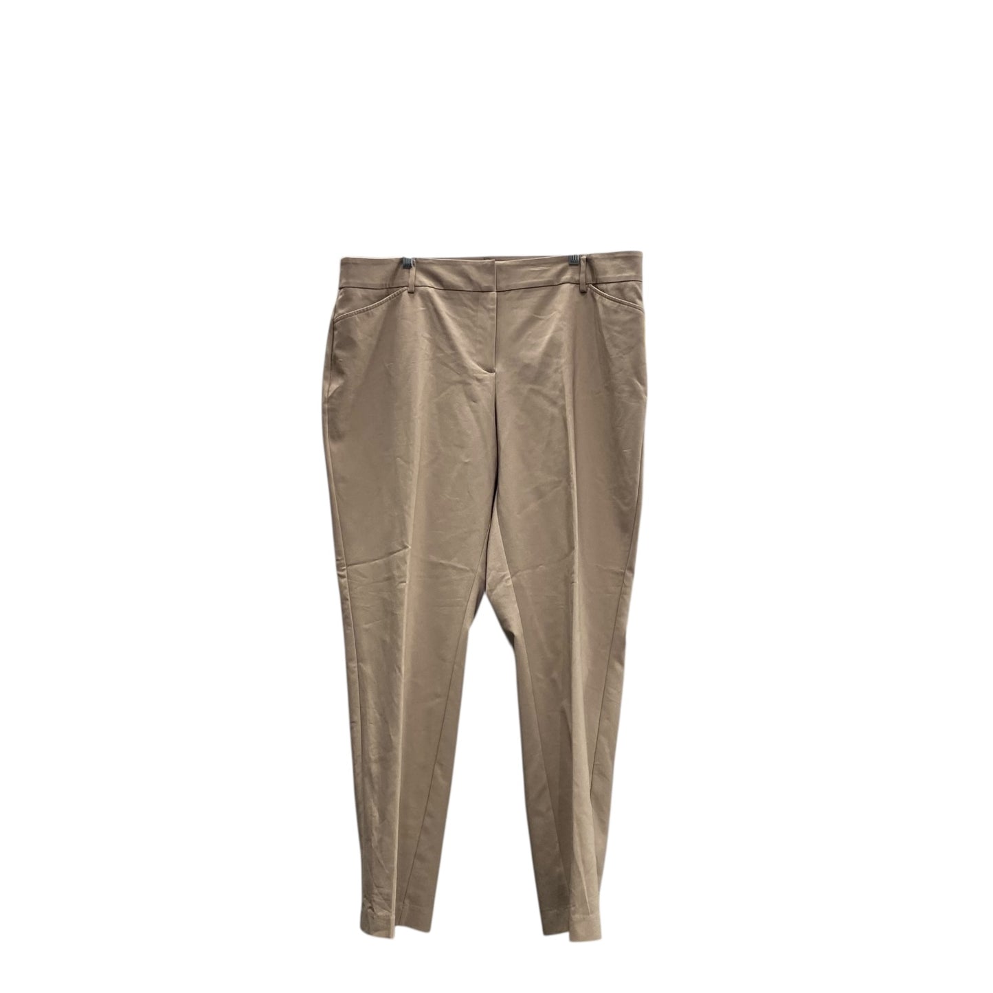 Pants Dress By Apt 9 In Tan, Size:18