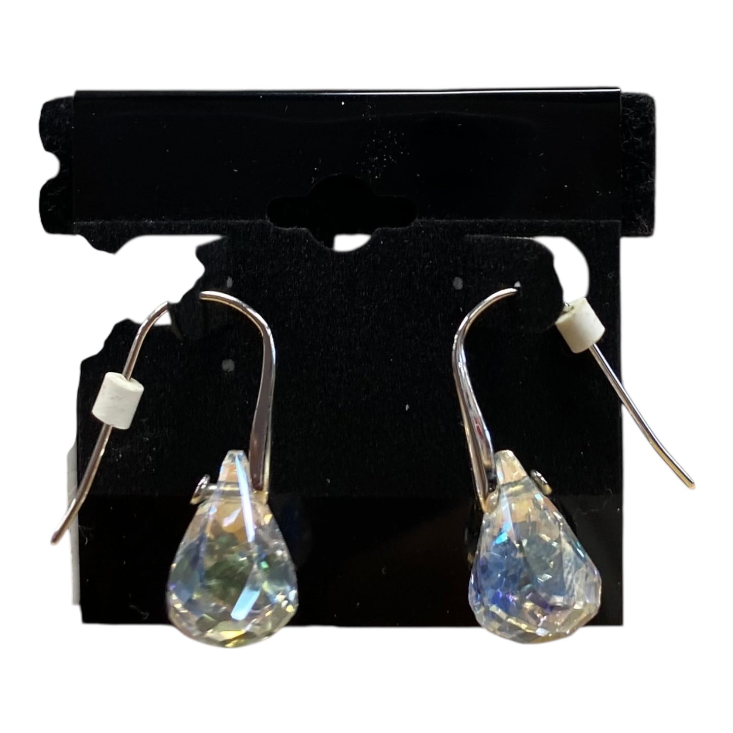 Earrings Designer By Swarovski In Silver