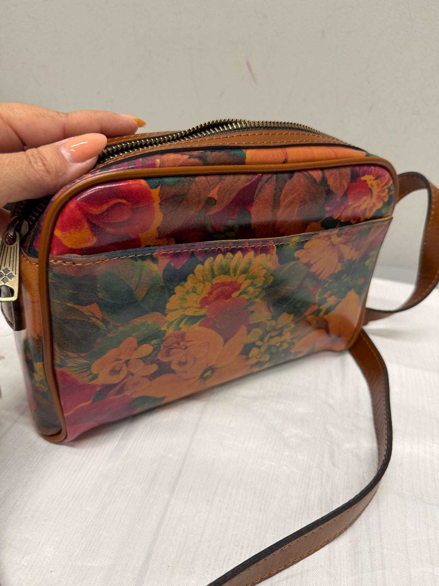 Crossbody Designer By Patricia Nash In Red, Size:Medium