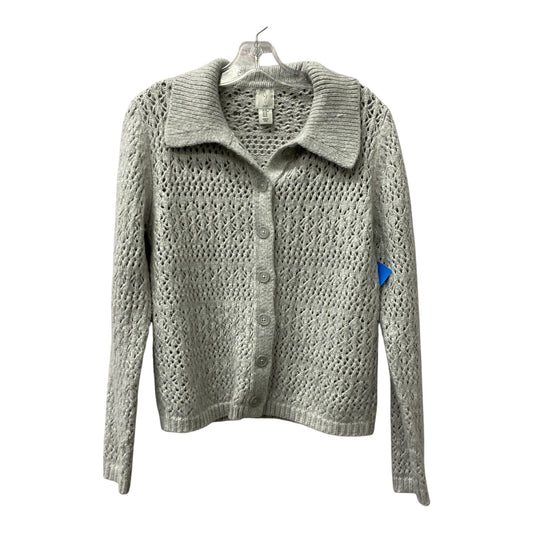 Sweater Cardigan By Joie In Grey, Size:M