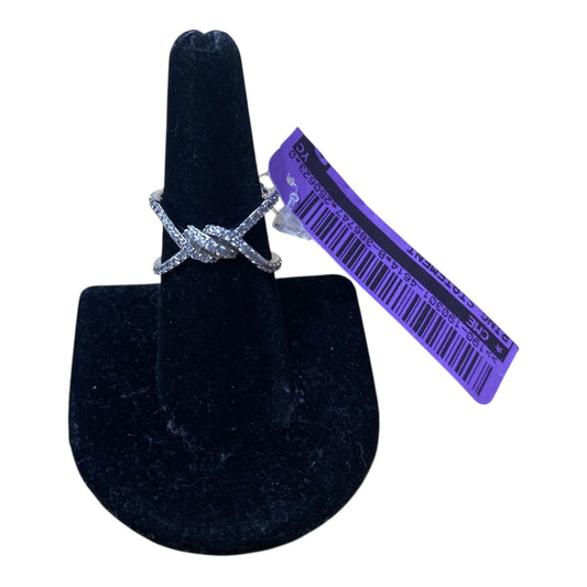 Ring Statement  In Silver, Size:7