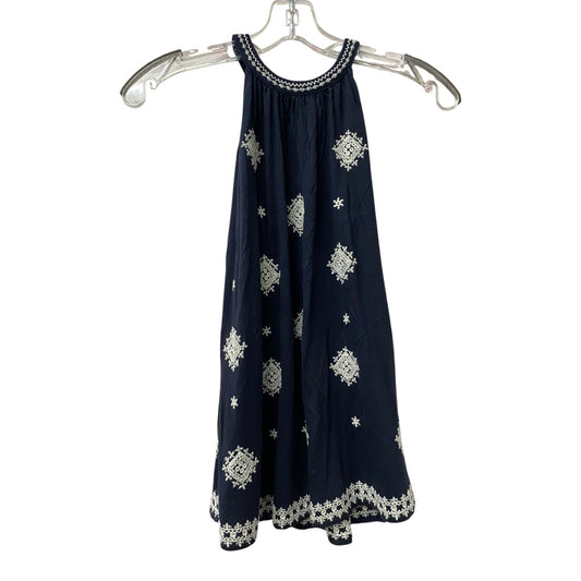 Top Sleeveless By Loft In Blue, Size:Xs