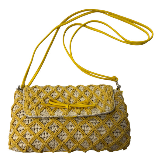 Crossbody By Talbots In Yellow, Size:Medium