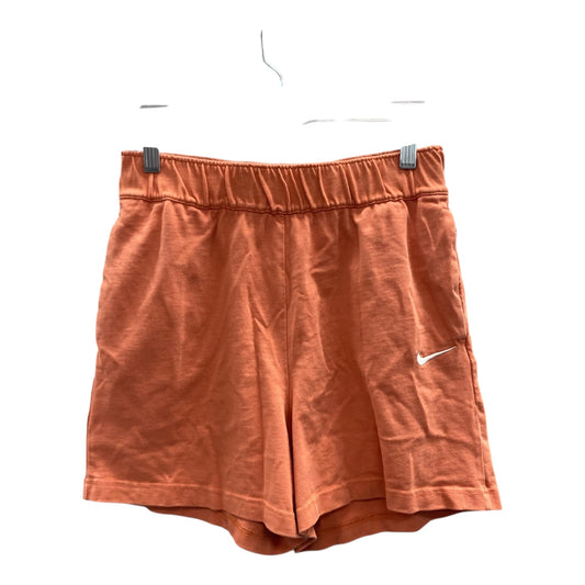 Athletic Shorts By Nike Apparel In Orange, Size:S