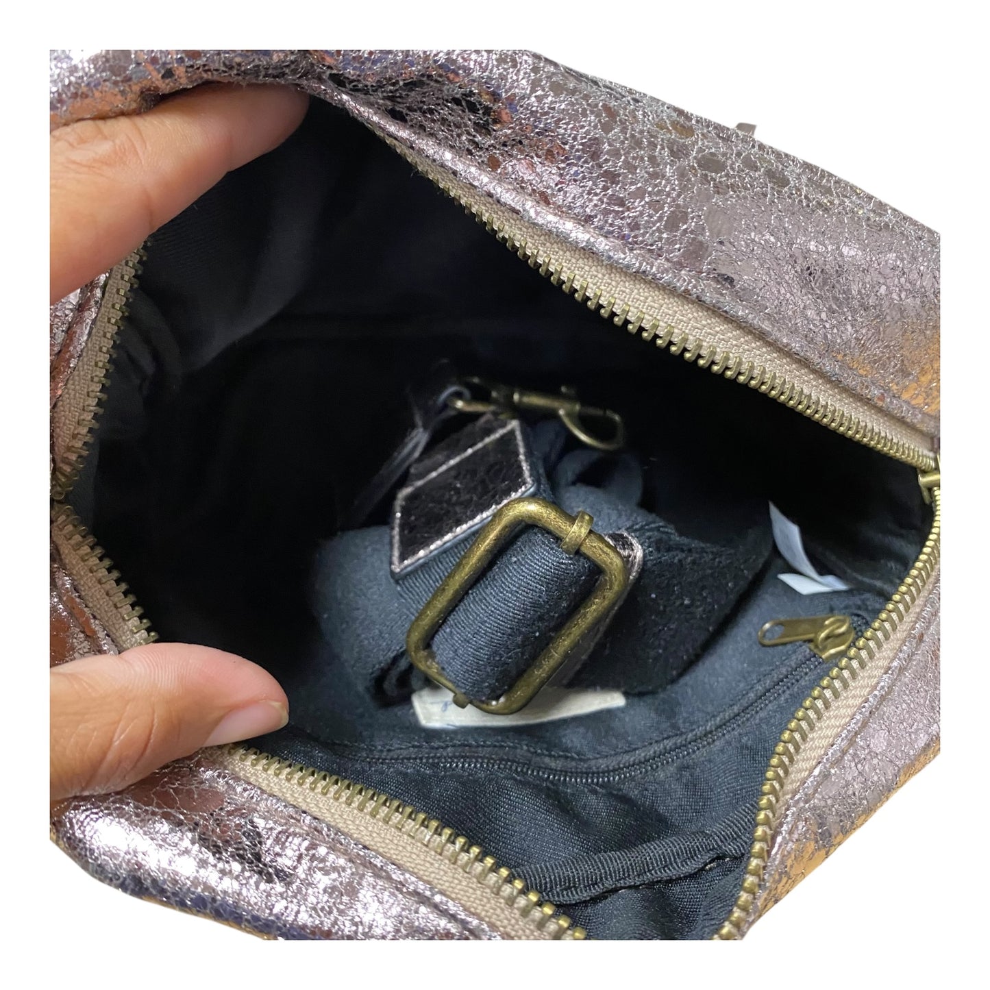 Crossbody By Universal Thread In Bronze, Size:Small