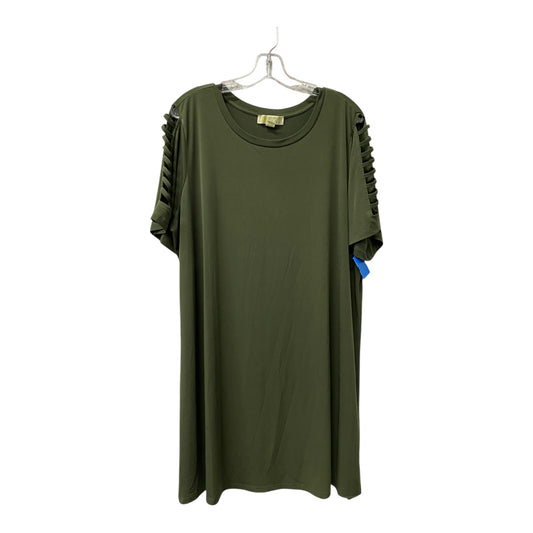 Dress Casual Short By Michael By Michael Kors In Green, Size:2X