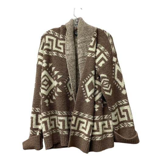 SWEATER CARDIGAN in TAN, Size:S