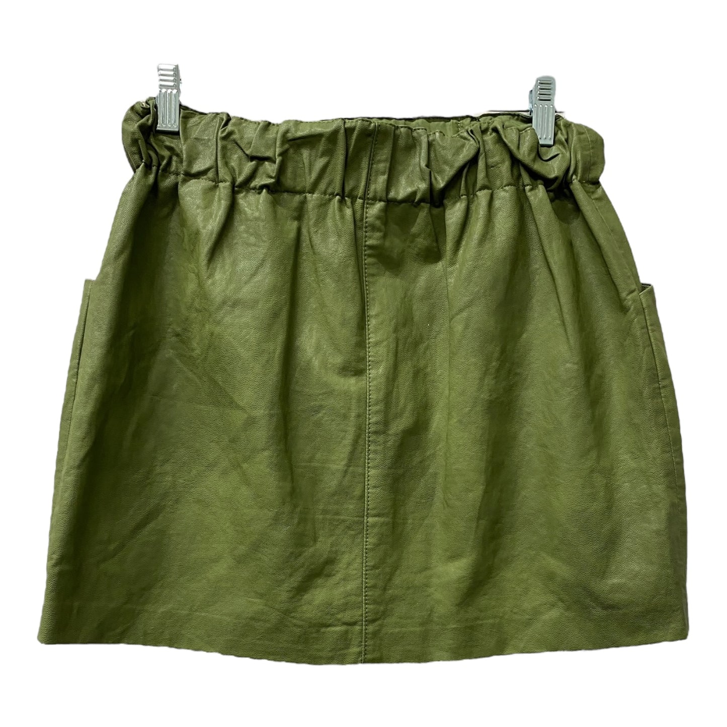 Skirt Mini & Short By Zara Basic In Green, Size:4