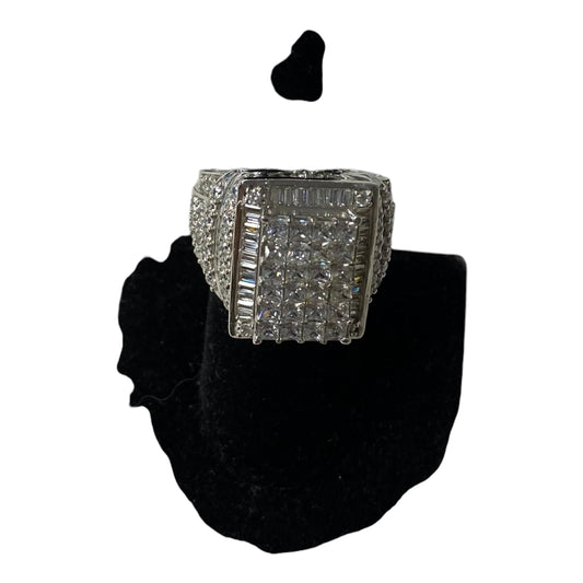Ring Sterling Silver  In Silver size 9.5