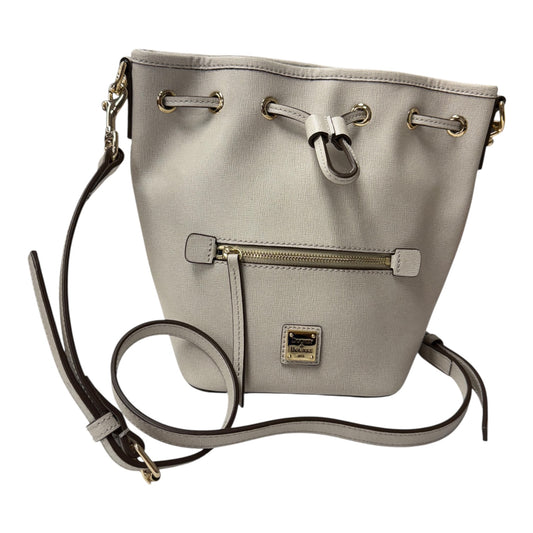 Crossbody Designer By Dooney And Bourke In Grey, Size:Small