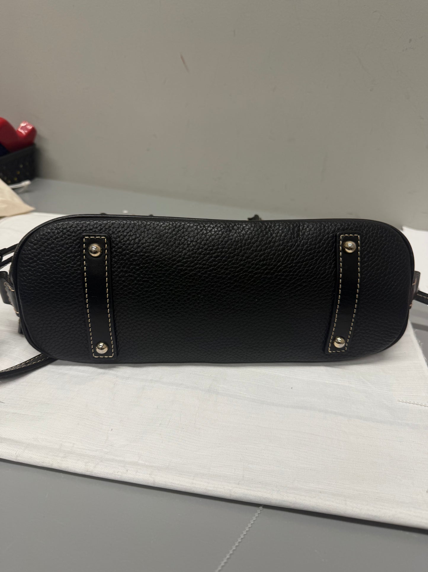 Handbag Designer By Dooney And Bourke In Black, Size:Medium