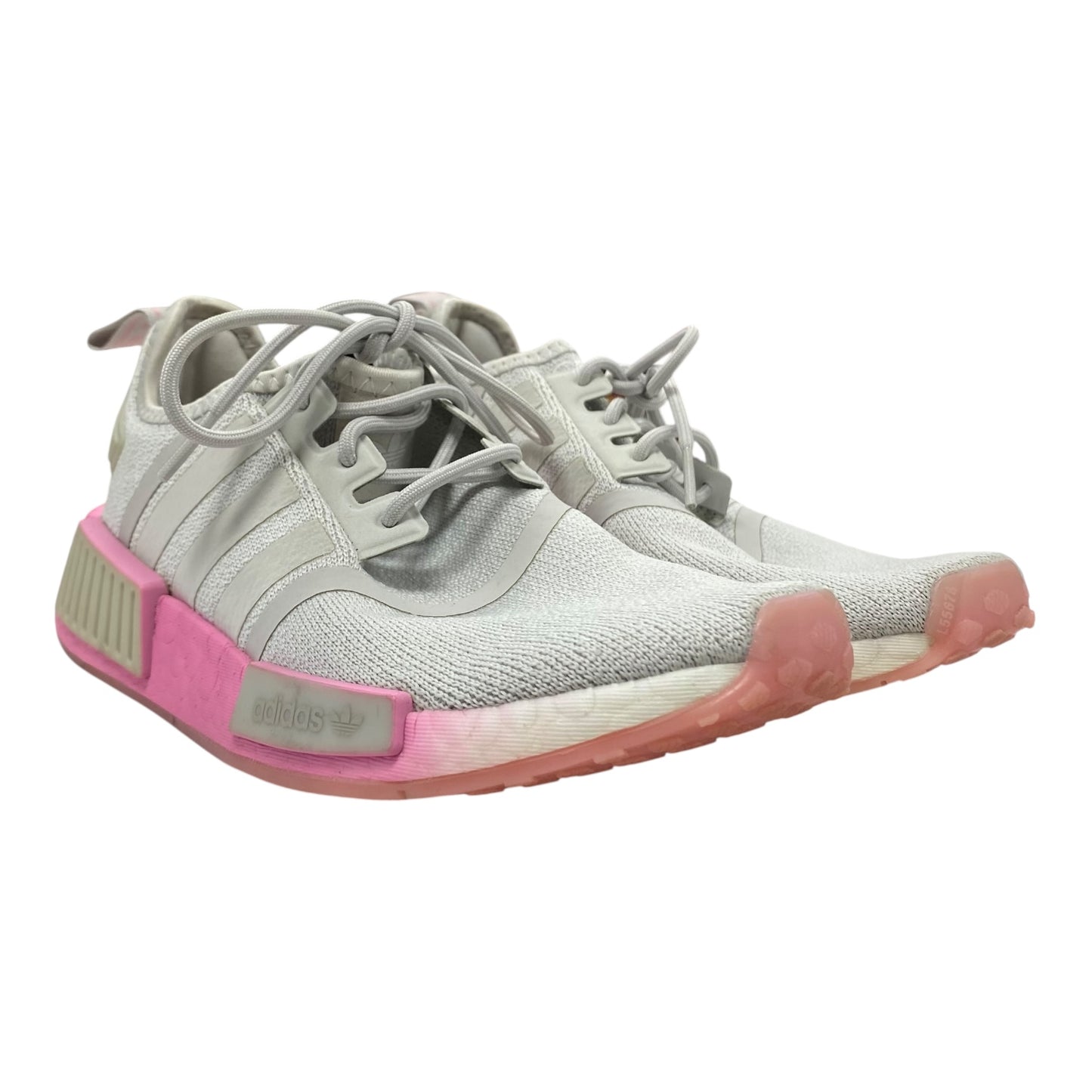 Shoes Athletic By Adidas In Pink & White, Size:7