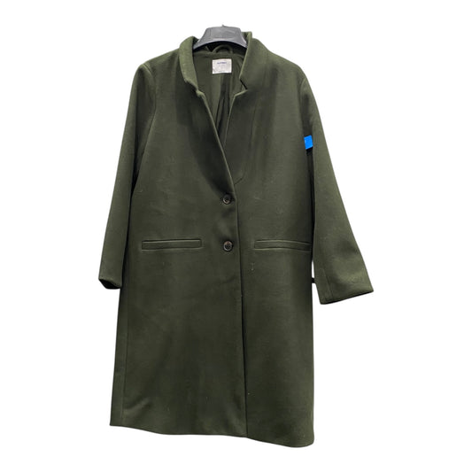 Coat Faux Fur & Sherpa By Old Navy In Green, Size:L