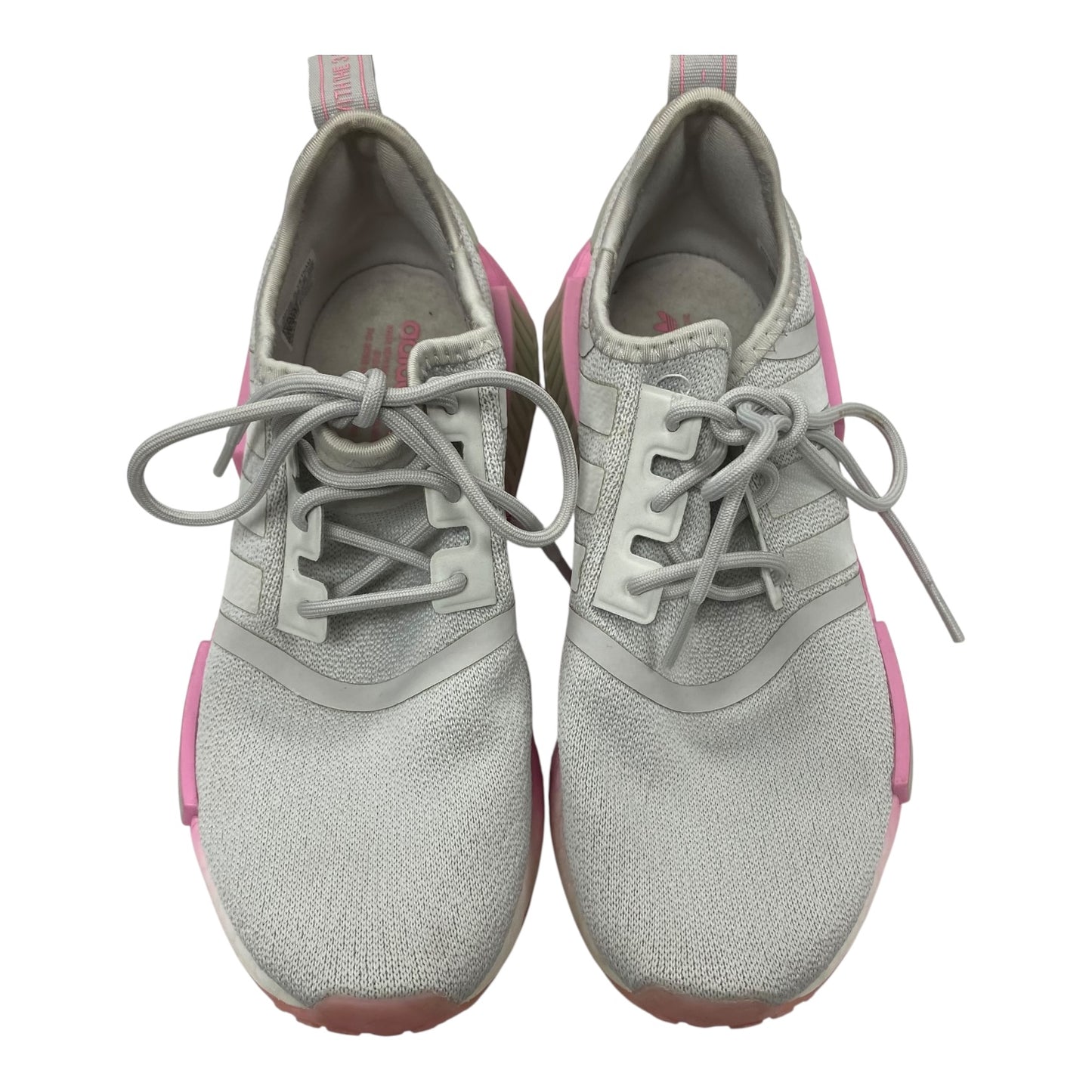 Shoes Athletic By Adidas In Pink & White, Size:7