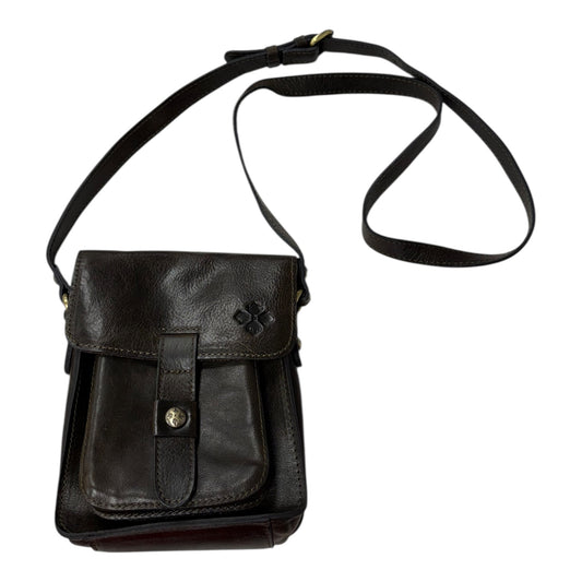 Crossbody Designer By Patricia Nash In Brown, Size:Small