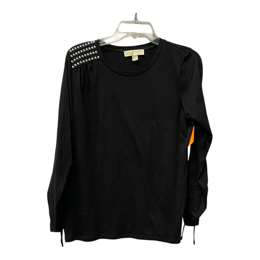 Top Ls By Michael By Michael Kors In Black, Size:L