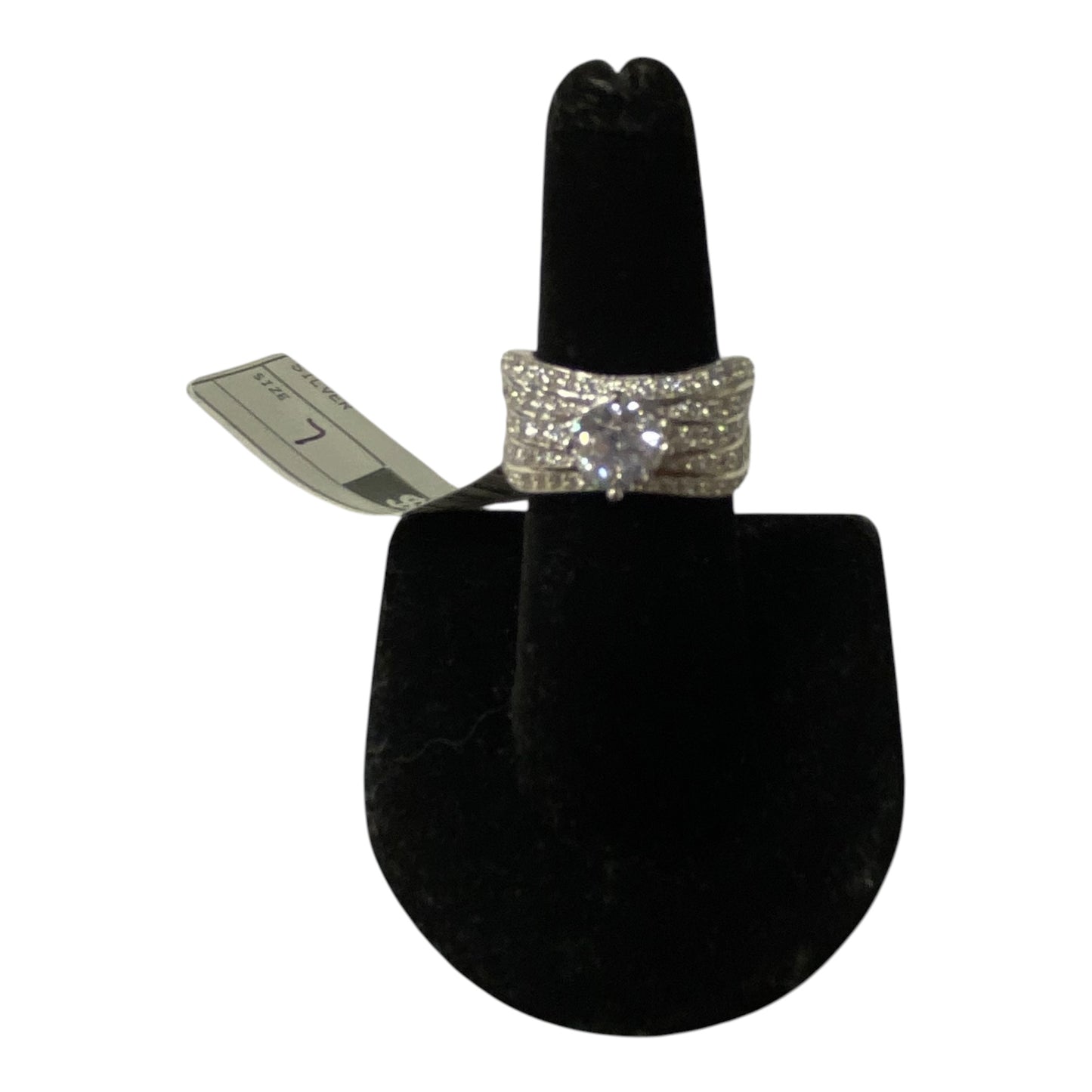 Ring Sterling Silver  In Silver size 7
