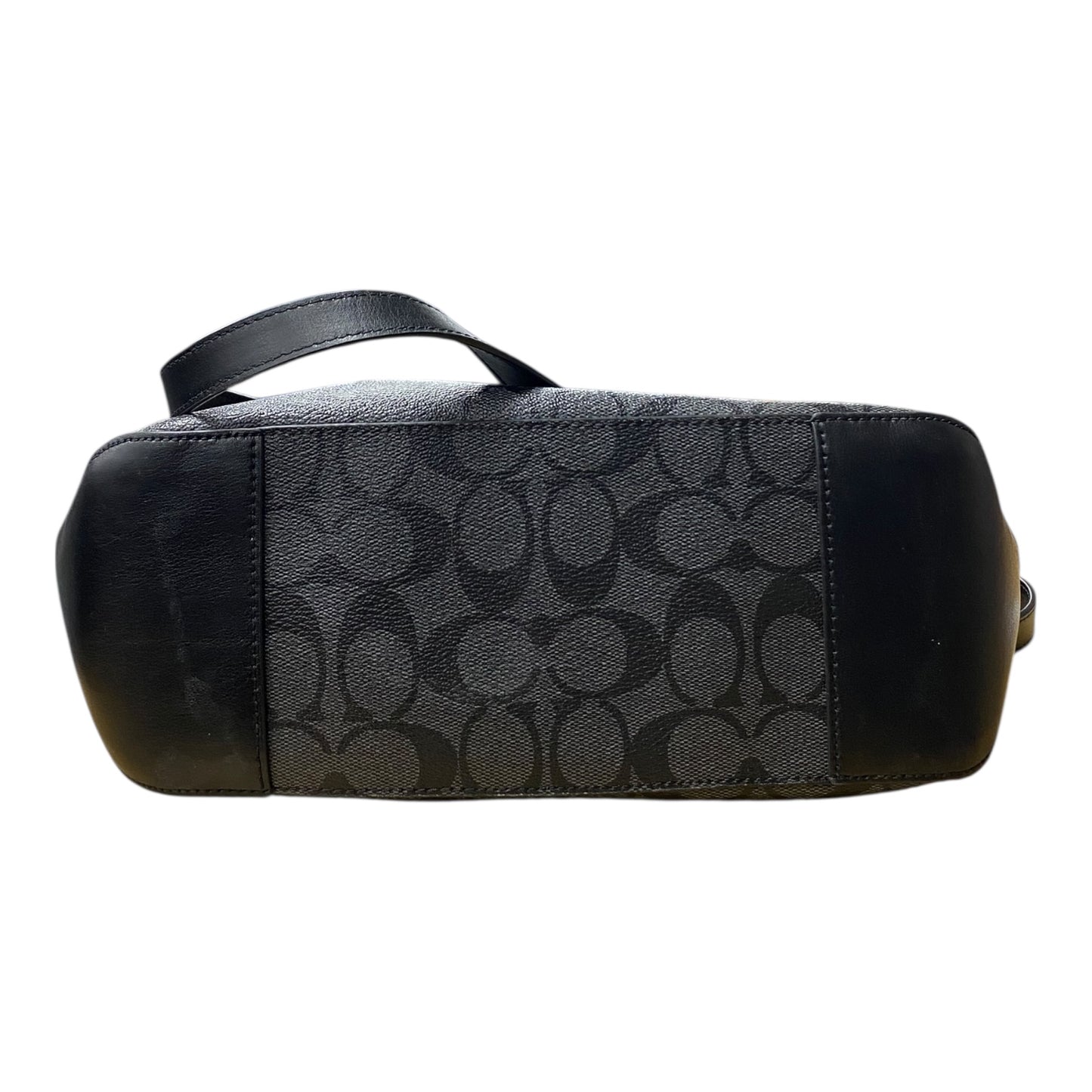 Handbag Designer By Coach In Black, Size:Medium