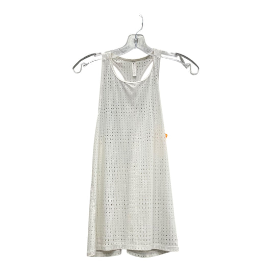 Athletic Tank Top By Athleta In White, Size:S