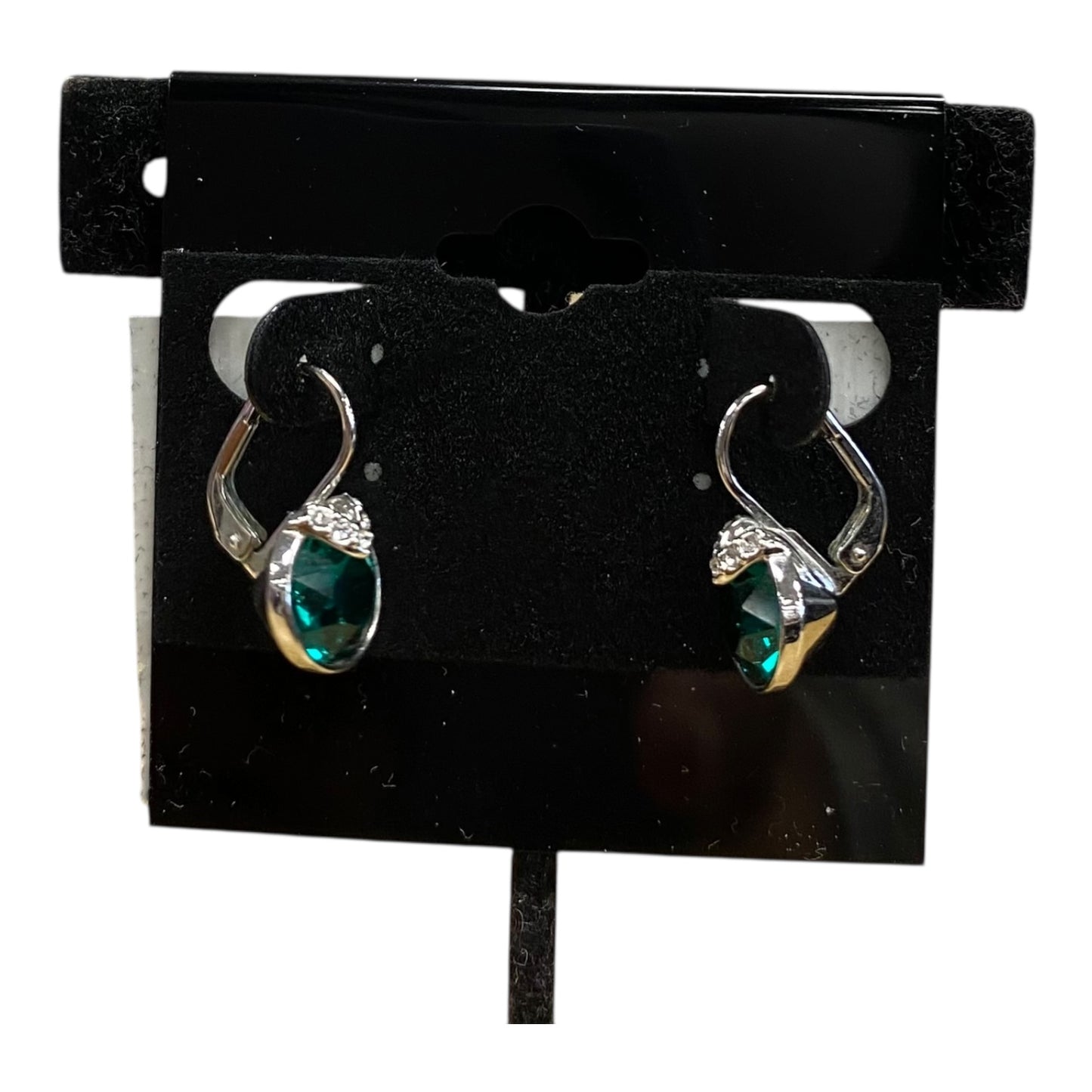 Earrings Designer By Swarovski In Silver