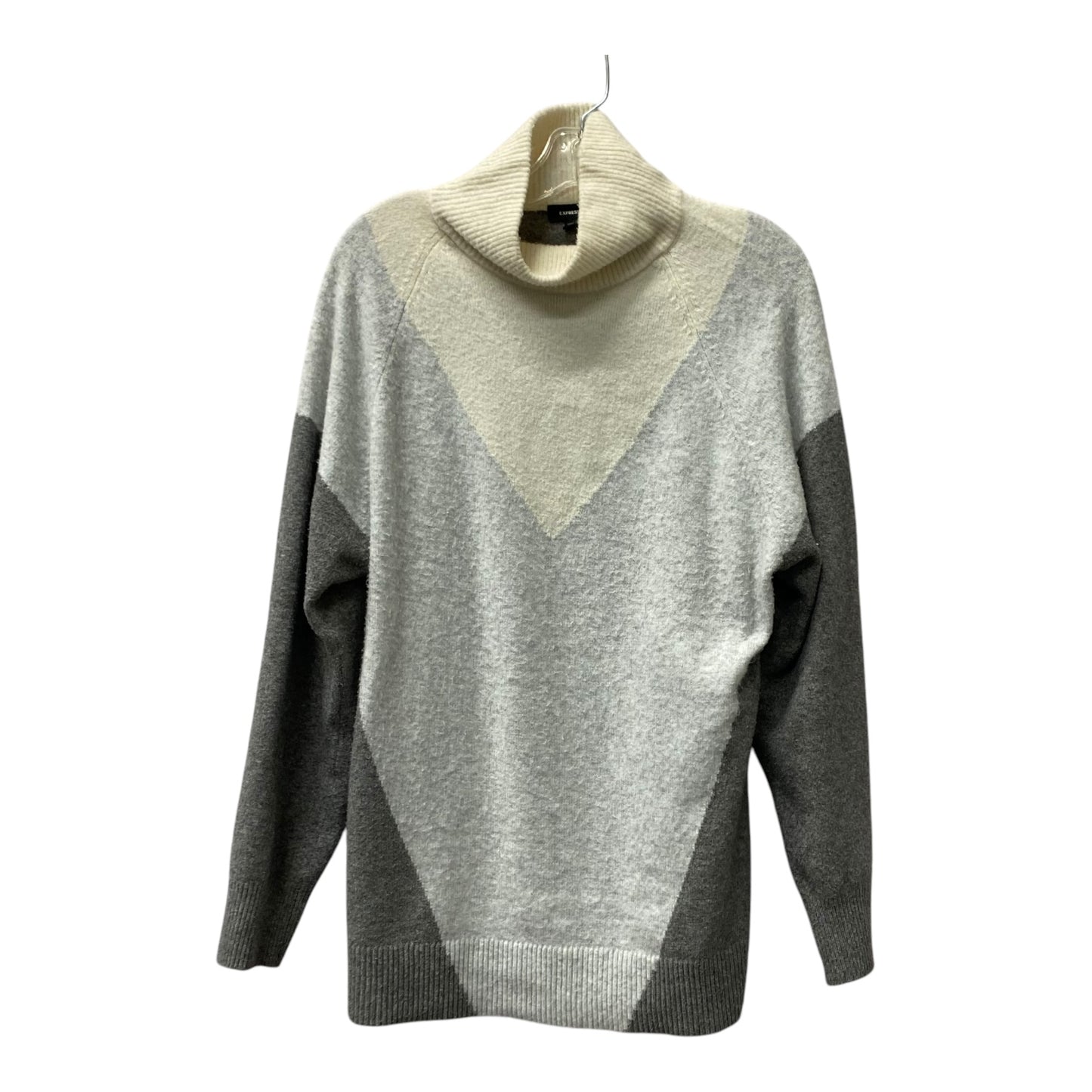 Sweater By Express In Grey, Size:Xs