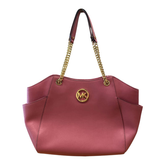 Handbag Designer By Michael Kors In Pink, Size:Medium