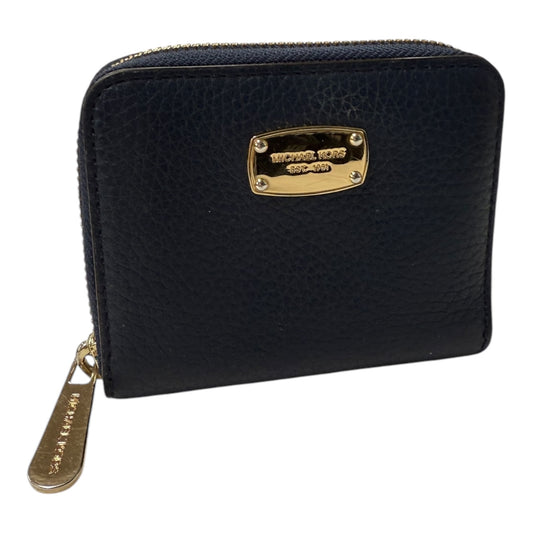 Wallet Designer By Michael Kors In Blue, Size:Small