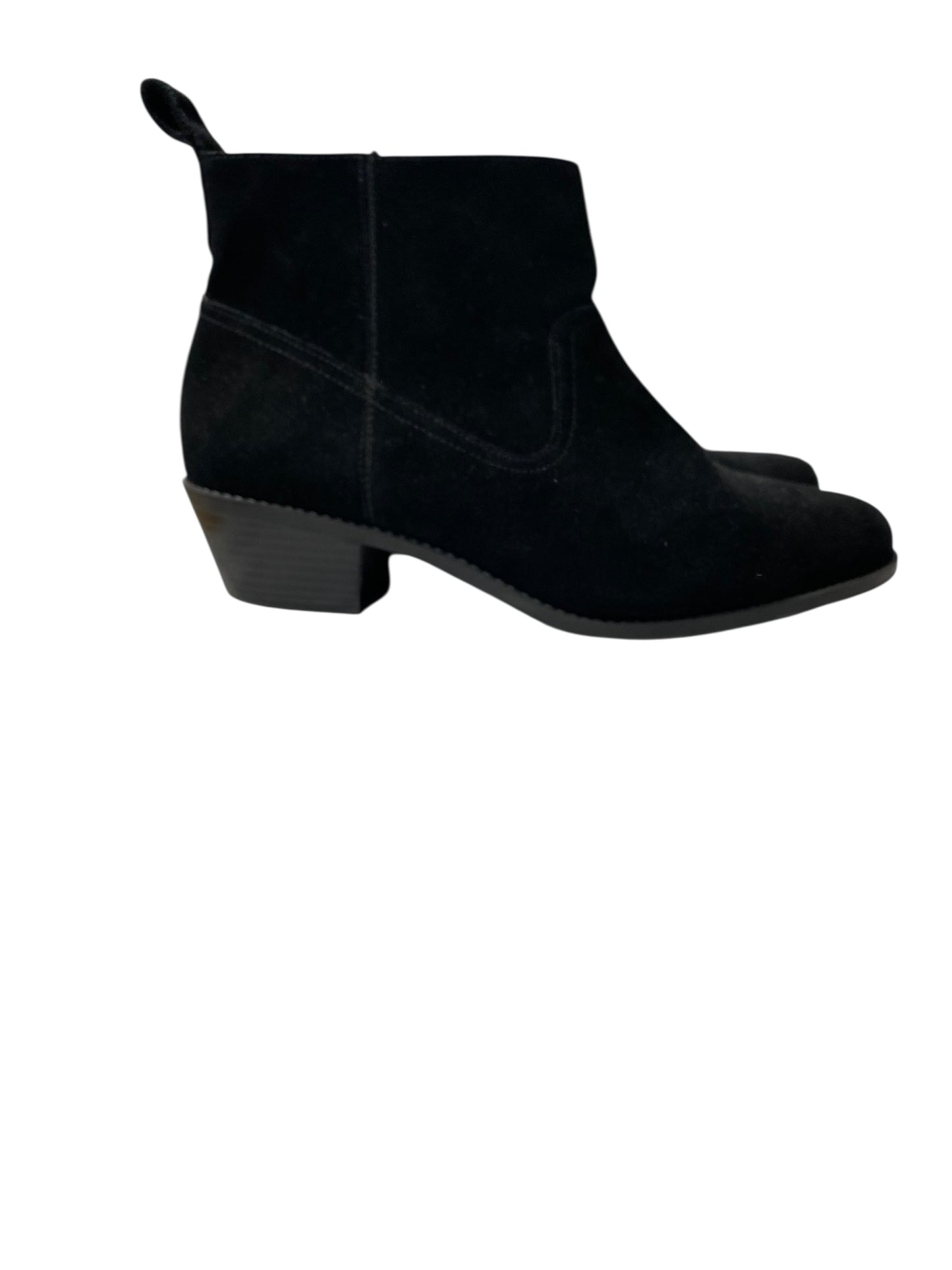 Boots Ankle Heels By Vionic In Black, Size:10
