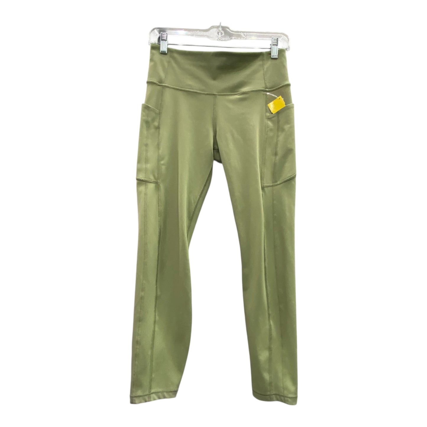 Athletic Leggings By Athleta In Green, Size:M