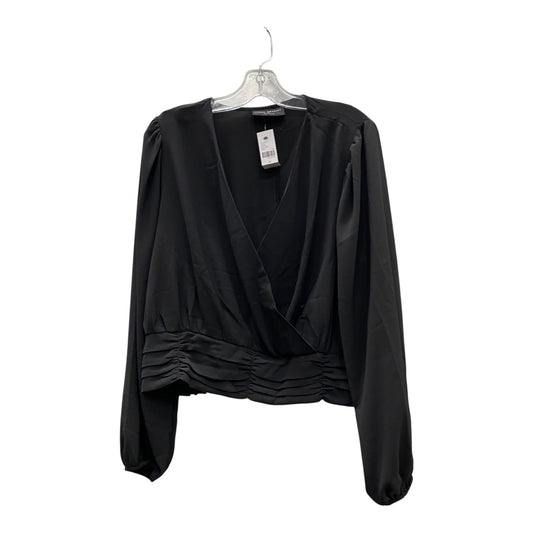 Top Ls By Lane Bryant In Black, Size:Xl