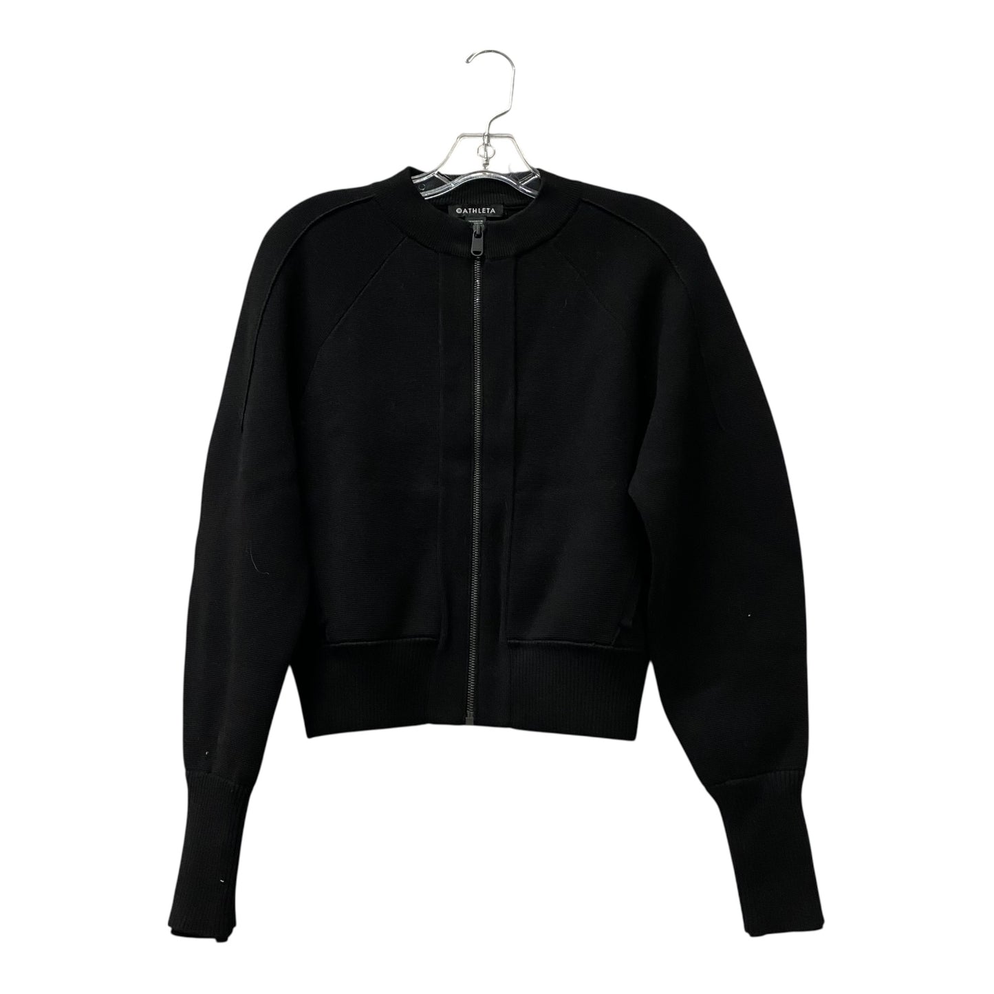 Athletic Jacket By Athleta In Black, Size:Xs